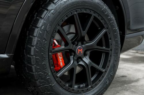 Mantra Wheels for Dodge Durango Black Knighthawk Satin Black